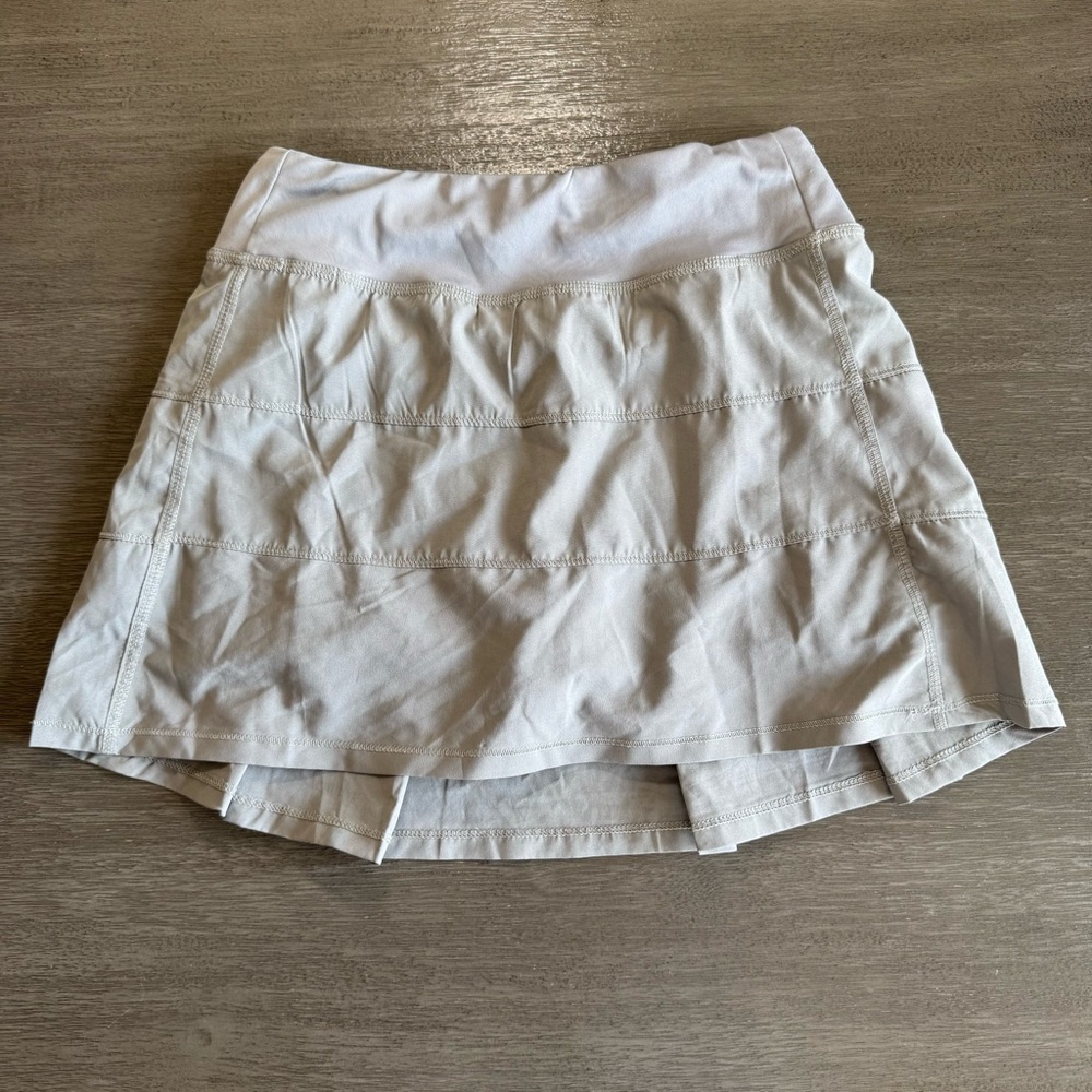 Grey Pleated Athletic Skirt Skort XS
